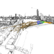 Illustration for article titled The Craziest Designs For London's Newest Pedestrian Bridge